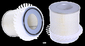 WIX® 42237 Air Filter With Fin, 0.531 in Top/4.894 in Bottom ID x 9.218 in Top/11.531 in Bottom OD, 10-3/8 in H